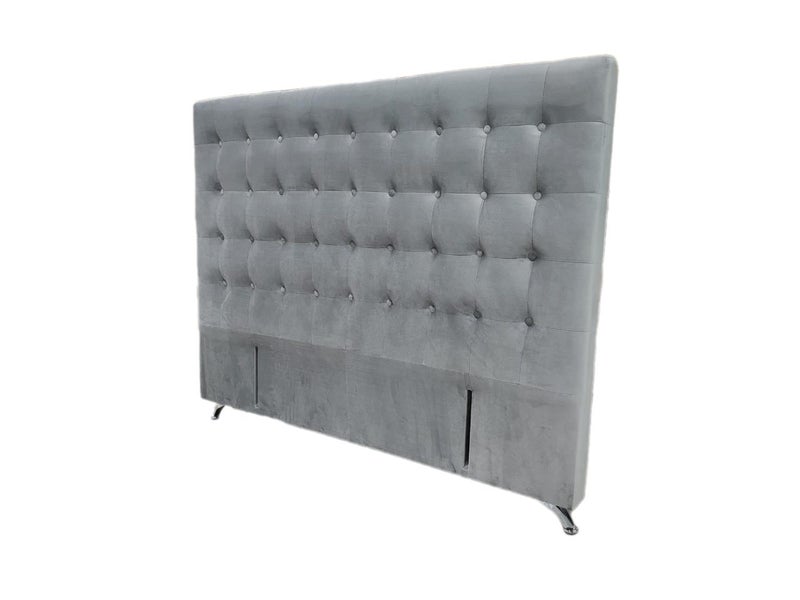 Maison Free-Standing Headboard - Queen Size - Steel Velvet Carousel 5