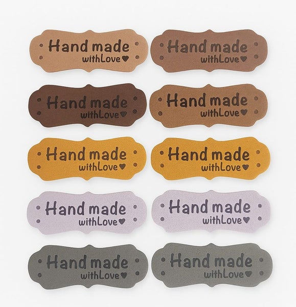 Handmade with Love Labels 40mm x10 Carousel 1