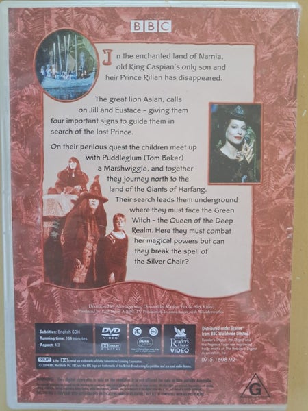 Rare Narnia the silver chair Carousel 2