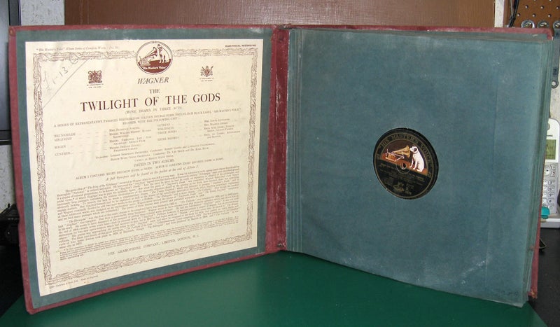 Wagner - "The Twilight of the Gods" Selected passages 2nd album. 78RPM box set Carousel 2