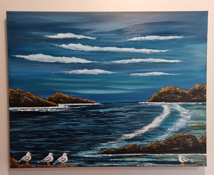 Abstract Seascape- 'Ocean Call'64430784569091110