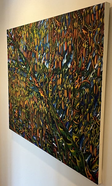 Dean Buchanan 2009 ‘Waitakere’ Oil on Canvas 153 cm x 107 cm PRICE REDUCED Carousel 2
