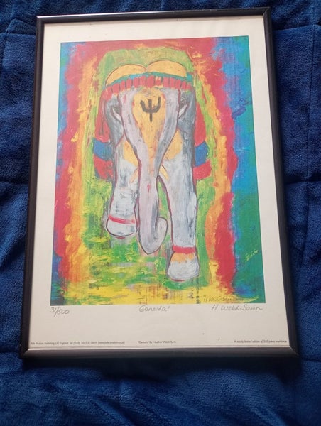 Ganesha painting limited print 31/500 Carousel 1