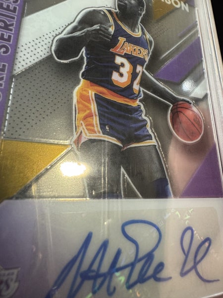 2019 PANINI DONRUSS OPTIC SIGNATURE SERIES-MAGIC JOHNSON MJN PSA 10 Carousel 2