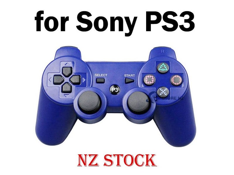 PS3 Wireless Controller, PS3 Controller Wireless _ Blue Carousel 1