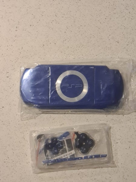 Sony PSP 2000 series complete shell blue Carousel 1