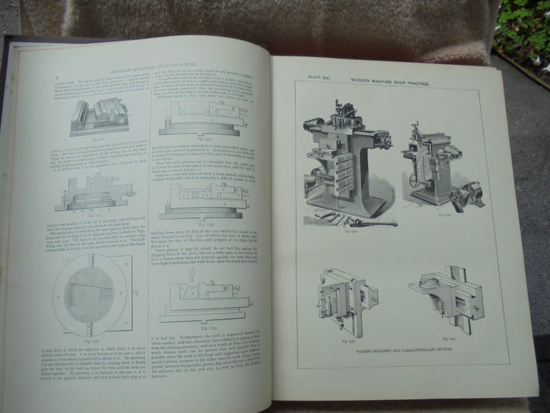1886 -Set (2)- MACHINE SHOP PRACTICE'- Rose- 1st.- 967pp64342163478787111