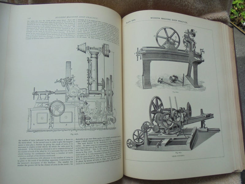 1886 -Set (2)- MACHINE SHOP PRACTICE'- Rose- 1st.- 967pp64342163478787114