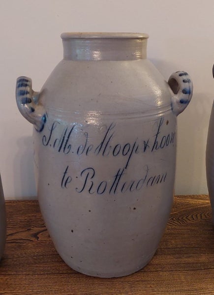 ANTIQUE STONEWARE JAR (known as a KEULSE POT) from HOLLAND - RARE in NEW ZEALAND64342464290689111
