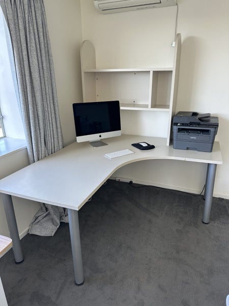 Office Desk and Bookshelf Carousel 1