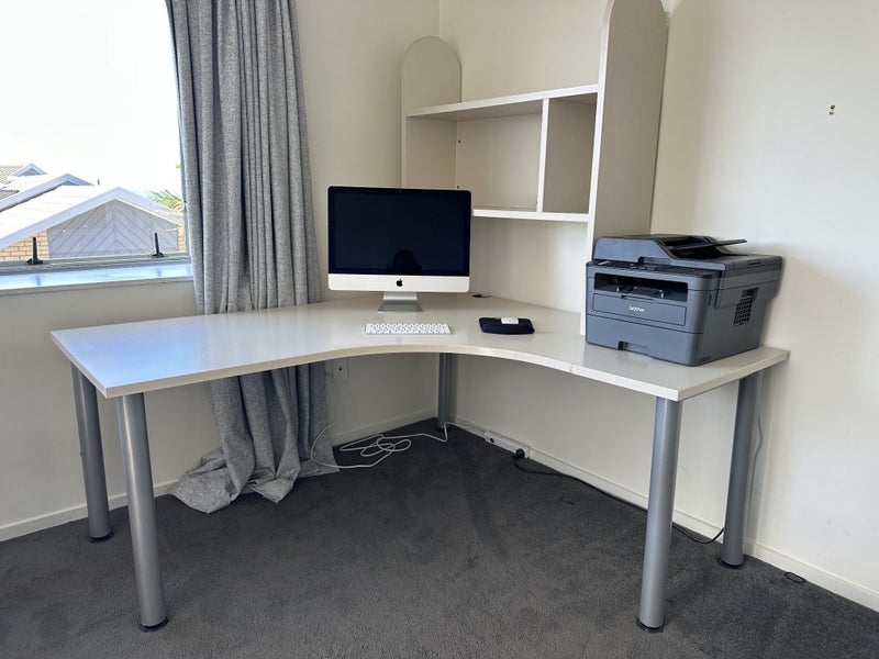 Office Desk and Bookshelf Carousel 5