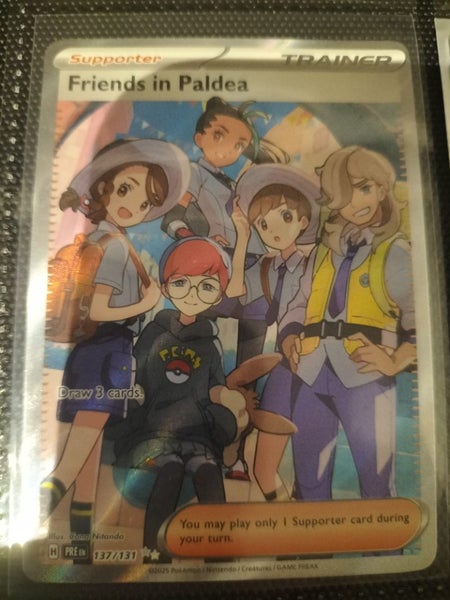 Pokemon TCG friends in paldea Carousel 1