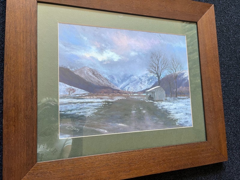 Original Pure Pigment Pastel Painting by NZ Artist Linelle Stacey Carousel 2