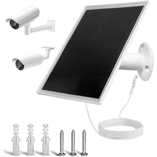 Solar Panel for CCTV Security Camera Carousel 1