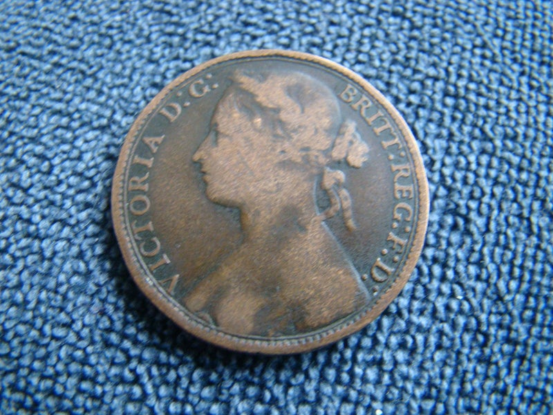 UK 1879 Victorian Penny Coin Carousel 2