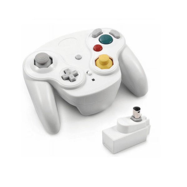 Wireless Gamepad For Wii And Ngc 2.4G Compatible White Carousel 2