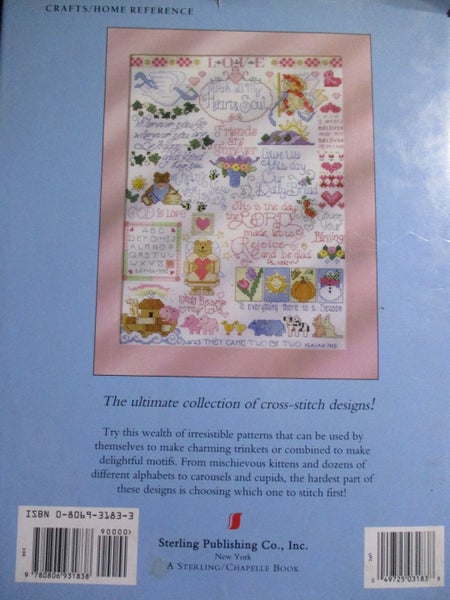 CROSS STITCH~ Donna Kooler's "555 Fabulous Cross Stitch Patterns!~ 128 pages! Carousel 20