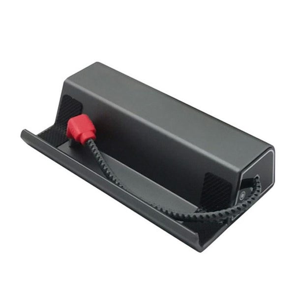 Steam Deck Charging Base Handheld Stand Charger Silver Gray Carousel 1