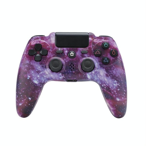 Starry Sky Purple Wireless Ps4 Game Controller Carousel 1