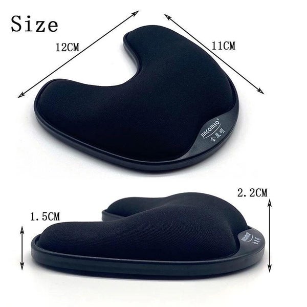 U Shaped Memory Foam Mouse Pad With Wrist Rest Carousel 2