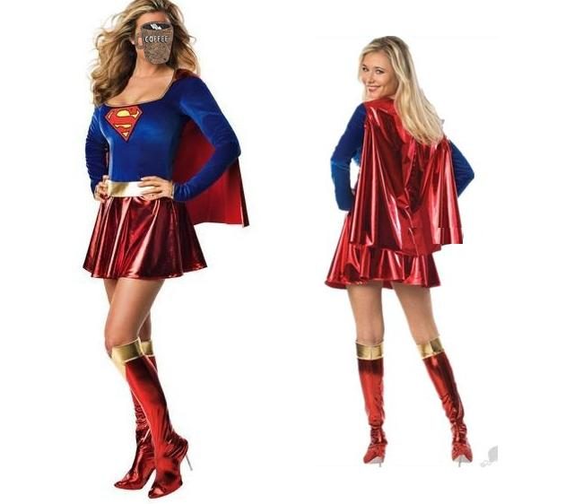 one piece Super woman Super girl stockingincludcl Carousel 1