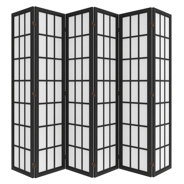 Levede 6 Panel Room Divider 170Cm Freestanding Screen Carousel 1