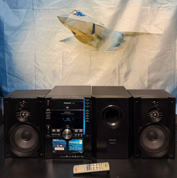 Panasonic 5 DVD/CD/MP3 Stereo System Carousel 1