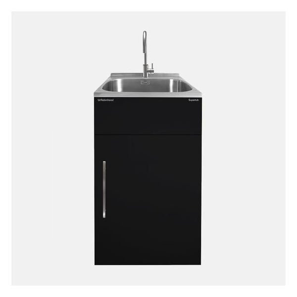 Robinhood Standard Sized Tub - Frosted Black (ST3103B) Carousel 1