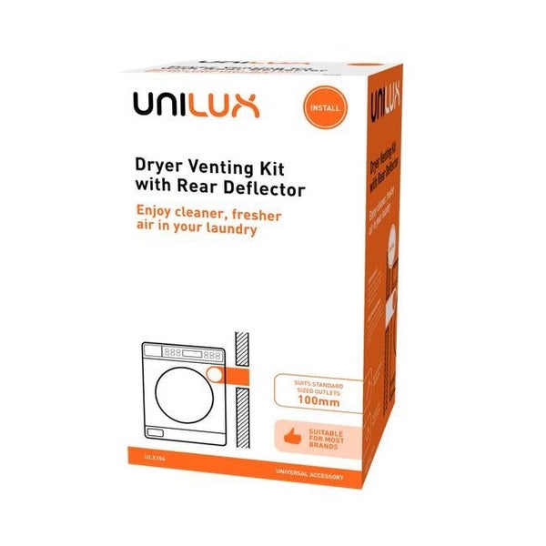 Unilux Dryer Venting Kit - Rear Deflector (ULX104) Carousel 1