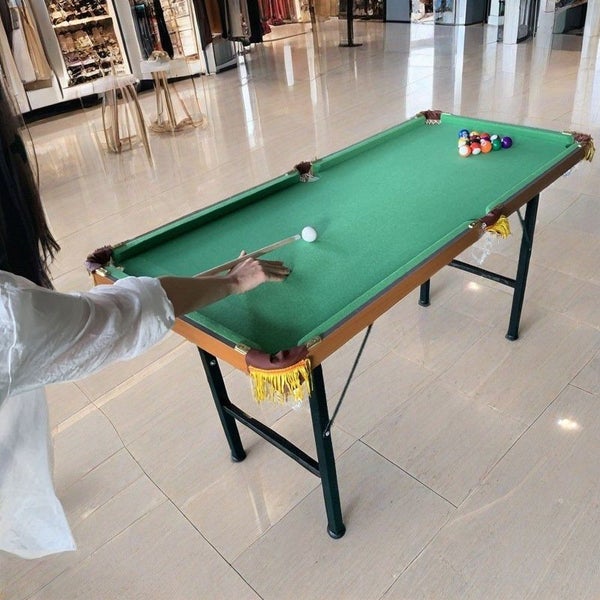Folding Small Pool Table 1.41m long Carousel 1