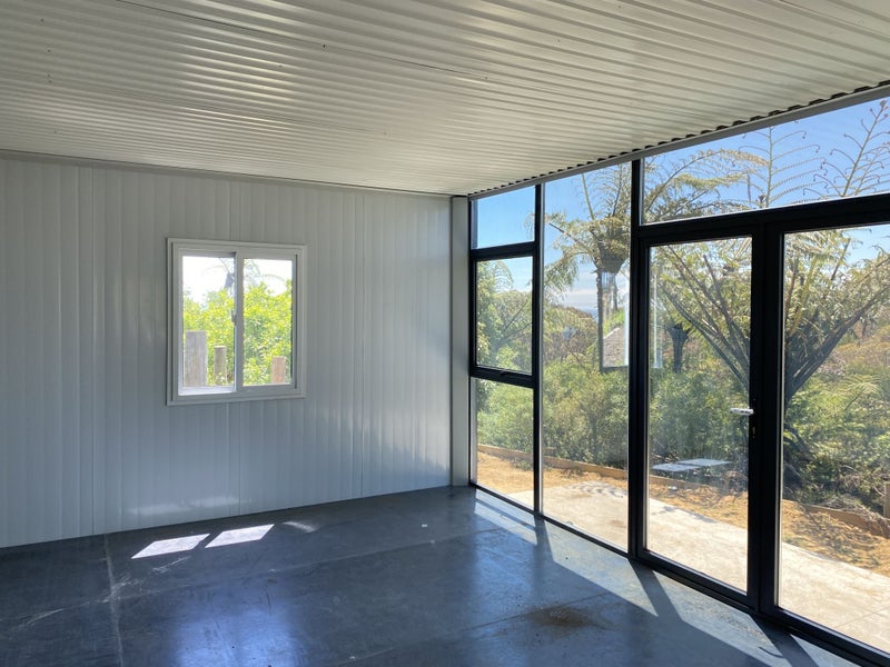 6*4m Glass Wall PORTABLE UNIT / CABIN / BUILDING / TINY HOUSE / BACHES / SHED Carousel 7