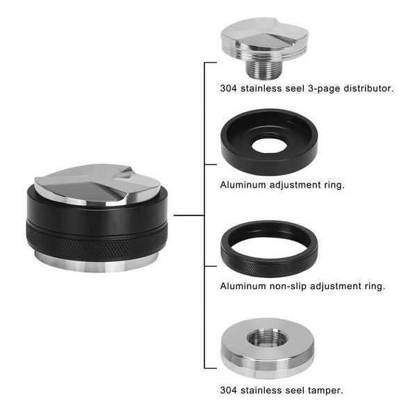 Coffee Distributor Espresso Tamper Coffee Leveler Carousel 1