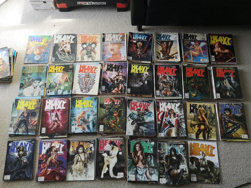 Heavy Metal Magazine Adult Comic Collection 1978-2010 - 149 Mags Total Carousel 1