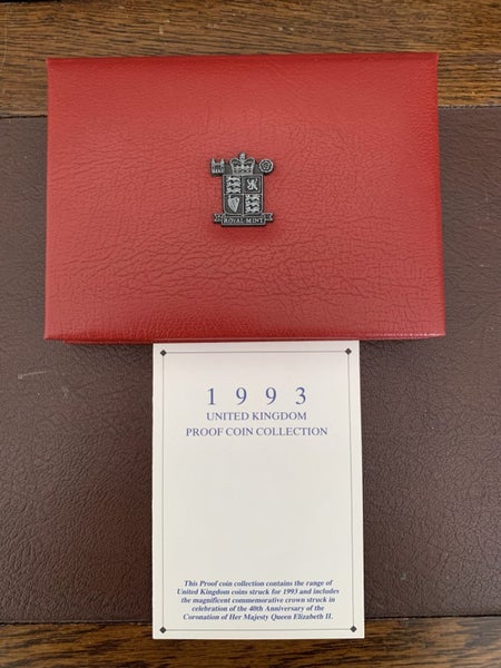 1993 UK Proof Coin set Carousel 1