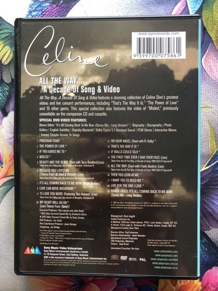 “Celine Dion: All The Way…” Carousel 2