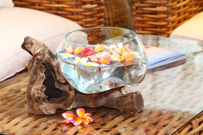 Water drop fish bowl vase small Carousel 1