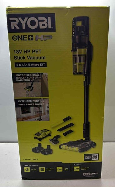 Ryobi 18V HP Pet Stick Vacuum Kit Carousel 1