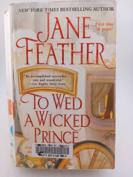 To Wed a Wicked Prince by Jane Feather64350740962050110