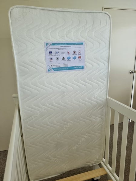 Grotime Legacy 4 in 1 Cot White and Matress64436647269634111