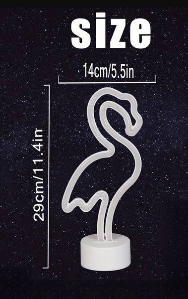 Flamingo LED Neon Light with Stand Base (Pink) Carousel 2