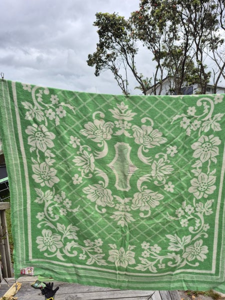 Vintage Dutch Wool blanket Didas Deken Carousel 1