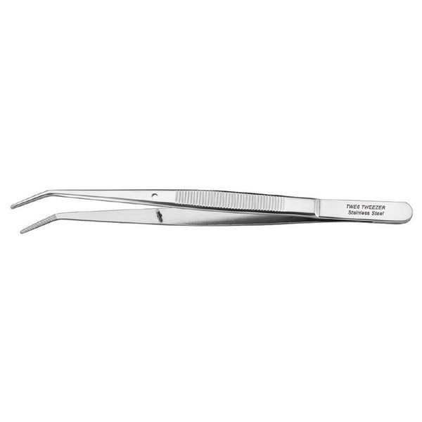 Stainless Steel Bent Nose Tweezers Carousel 1