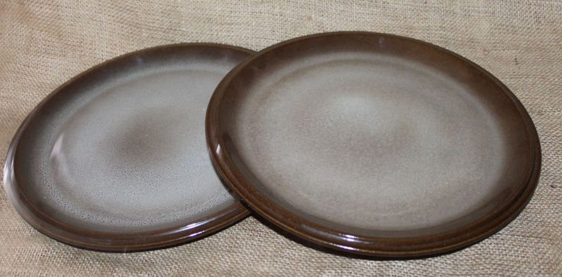 Temuka Cobblestone - 2x Large Dinner Plates 28cms dia Carousel 1