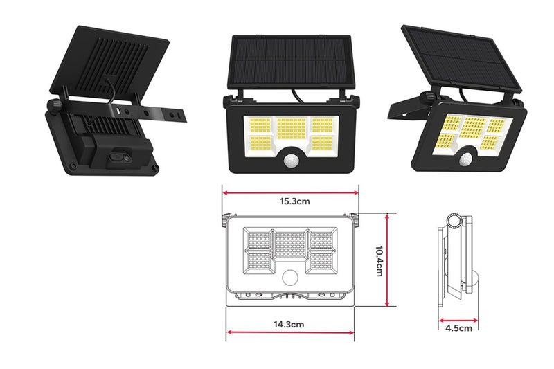 Solar Motion Security Lights (2 Pack) Carousel 10