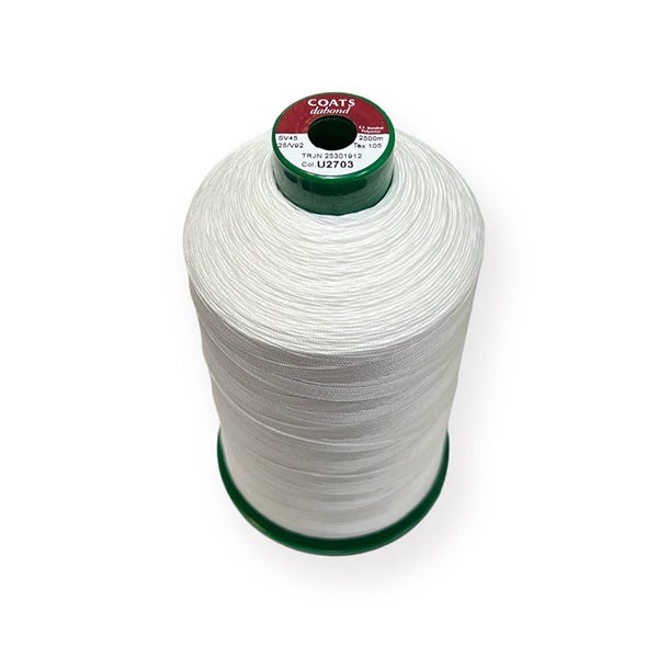 Coats Dabond V92 UV Resistant Bonded Polyester Thread. 2000m Carousel 2