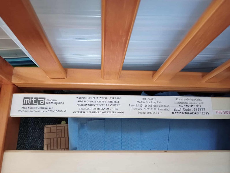 Max & Rosie Compact Cot & Mattress Carousel 2