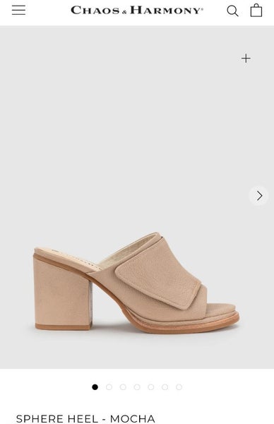 CHAOS & HARMONY Sphere Mocha Heels - Size 41/10 - BRAND NEW Carousel 2