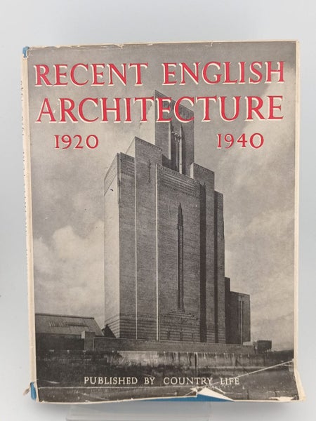 Recent English Architecture 1920 - 1940 by The Architecture Club64351358762626110