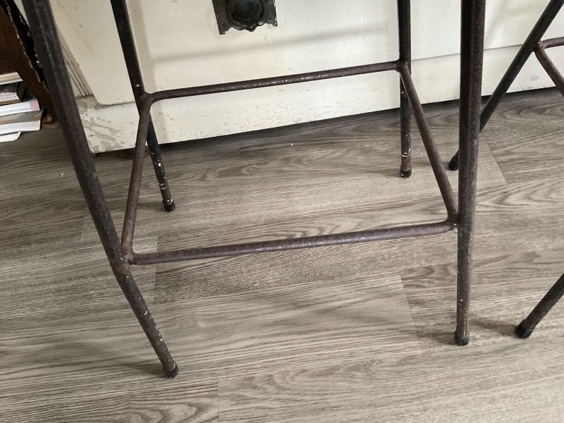 Retro Rattan Cane Bar Stool x2 Carousel 7