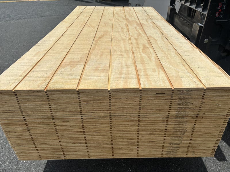 Grooved Plywood Cladding | Structural Grade 2440 x 1200 Carousel 2